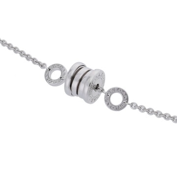 ブルガリ B.ZERO1 エレメント ブレスレット シルバー K18ホワイトゴールド WG ユニセックス ジュエリー 【中古】【jewelry】