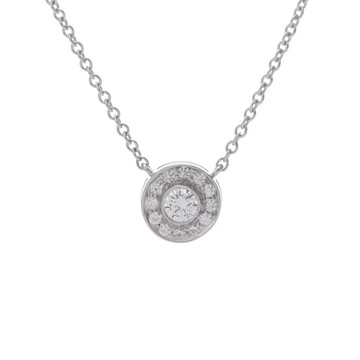 ティファニー サークレット ネックレス 1モチーフ シルバー Pt950プラチナ レディース ジュエリー 【中古】【jewelry】