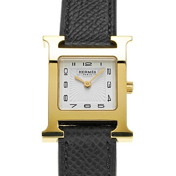 エルメス Hウォッチ HH1.201e ホワイト レディース 時計 【中古】【wristwatch】