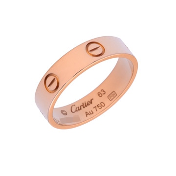 カルティエ ラブ リング #63 ゴールド K18ピンクゴールド PG レディース ジュエリー 【中古】【jewelry】