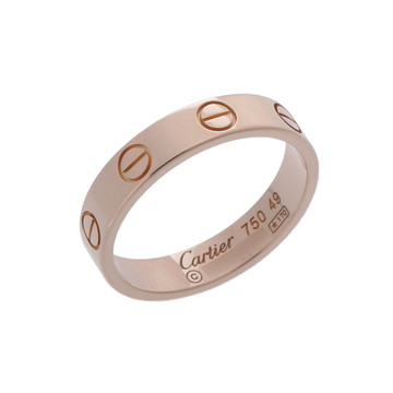 カルティエ ミニラブ リング #49 ゴールド K18ピンクゴールド PG レディース ジュエリー 【中古】【jewelry】