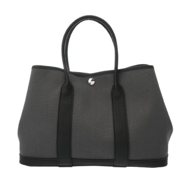 エルメス ガーデンパーティ TPM アルドワーズ/ブラック トワルミリタリー/ネゴンダ レディース バッグ 【未使用】【bag】