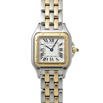 カルティエ パンテール ドゥ カルティエ MM W2PN0018 シルバー レディース 時計 【中古】【wristwatch】