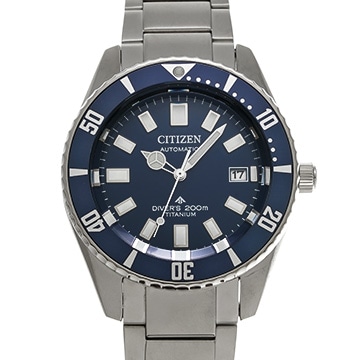 シチズン プロマスター メカニカルダイバー 200M NB6021-68L ブルー メンズ 時計 【中古】【wristwatch】