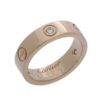 カルティエ ラブリング #52 3PD ゴールド K18イエローゴールド YG レディース ジュエリー 【中古】【jewelry】