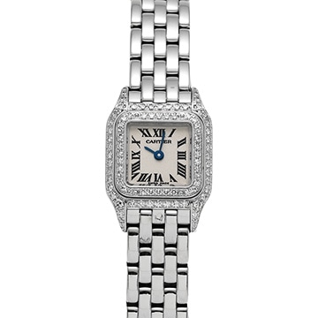 カルティエ ミニパンテール WF3210F3 シルバー レディース 時計 【中古】【wristwatch】