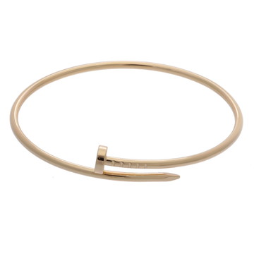 カルティエ ジュストアンクル ブレスレット SM #18 ゴールド K18イエローゴールド YG レディース ジュエリー 【中古】【jewelry】
