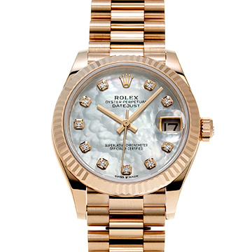 ロレックス デイトジャスト 31 278275NG ホワイトシェル/ダイヤモンド ユニセックス 時計 【新品】【wristwatch】