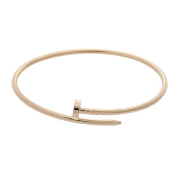 カルティエ ジュストアンクル ブレスレット SM #17 ゴールド K18イエローゴールド YG レディース ジュエリー 【中古】【jewelry】