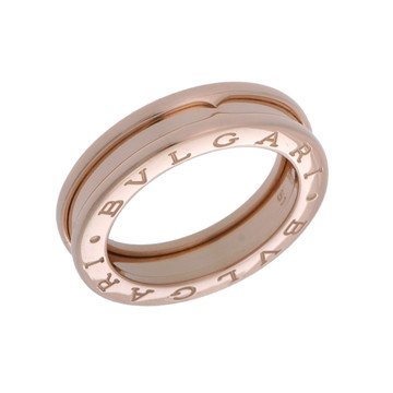 ブルガリ B-ZERO1 リング XS #51 ゴールド K18ピンクゴールド PG レディース ジュエリー 【中古】【jewelry】