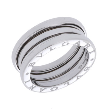 ブルガリ B-ZERO1 リング #56 シルバー K18ホワイトゴールド WG レディース ジュエリー 【中古】【jewelry】