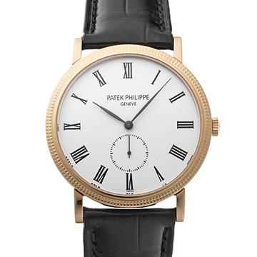 パテック フィリップ カラトラバ 5119R-001 ホワイト メンズ 時計 【中古】【wristwatch】