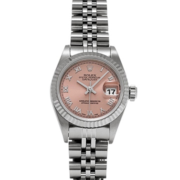 ロレックス デイトジャスト 69174 ピンク レディース 時計 【中古】【wristwatch】