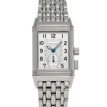 ジャガー ルクルト レベルソ メモリー Q2558170 シルバー/ブラック メンズ 時計 【中古】【wristwatch】