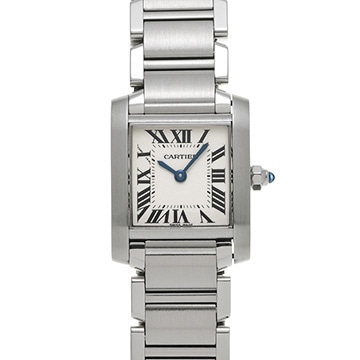 カルティエ タンクフランセーズ SM　 W51008Q3 シルバー レディース 時計 【中古】【wristwatch】