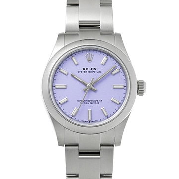 ロレックス オイスターパーペチュアル 31 277200 ラベンダー/メッドブルー ユニセックス 時計 【新品】【wristwatch】