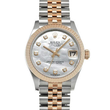 ロレックス デイトジャスト 31 278271NG ホワイトシェル/ダイヤモンド ユニセックス 時計 【新品】【wristwatch】