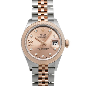 ロレックス デイトジャスト 28 279171G ロゼカラー/スターダイヤモンド レディース 時計 【新品】【wristwatch】