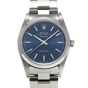 ロレックス エアキング 14000M ブルー メンズ 時計 【中古】【wristwatch】