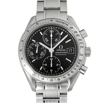 オメガ スピードマスター デイト 3513.50 ブラック メンズ 時計 【中古】【wristwatch】