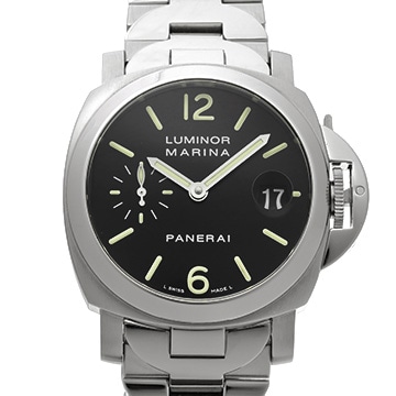 パネライ ルミノール マリーナ PAM00050 ブラック メンズ 時計 【中古】【wristwatch】