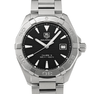 タグ ホイヤー アクアレーサー キャリバー5 WAY2110.BA0910 ブラック メンズ 時計 【中古】【wristwatch】