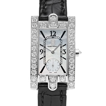 ハリー ウィンストン アヴェニュー クラシック AVEQHM21WW025 ホワイトシェル レディース 時計 【中古】【wristwatch】
