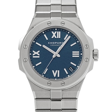 ショパール アルパイン イーグル ラージ 298600-3001 ブルー メンズ 時計 【中古】【wristwatch】