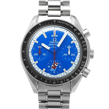 オメガ スピードマスター レーシング ミハエル・シューマッハ 3510.80 ブルー メンズ 時計 【中古】【wristwatch】