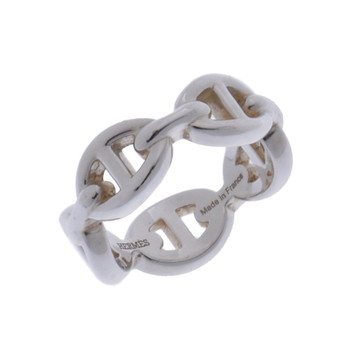 エルメス シェーヌダンクル アンシェネ リング PM #50 シルバー シルバー925 レディース ジュエリー 【中古】【jewelry】