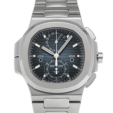 パテック フィリップ ノーチラス トラベルタイム クロノグラフ 5990/1A-011 ブルー・グラデーション メンズ 時計 【中古】【wristwatch】