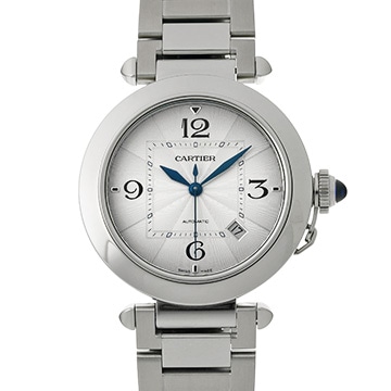 カルティエ パシャ ドゥ カルティエ 41mm WSPA0009 シルバー メンズ 時計 【中古】【wristwatch】