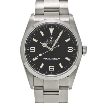ロレックス エクスプローラー 114270 ブラック メンズ 時計 【中古】【wristwatch】