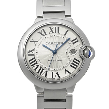 カルティエ バロンブルー W69012Z4 シルバー メンズ 時計 【中古】【wristwatch】
