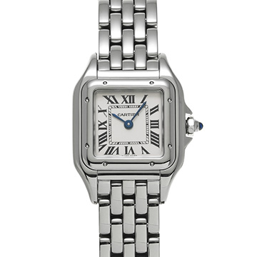 カルティエ パンテール ドゥ カルティエ SM WSPN0006 シルバー レディース 時計 【中古】【wristwatch】