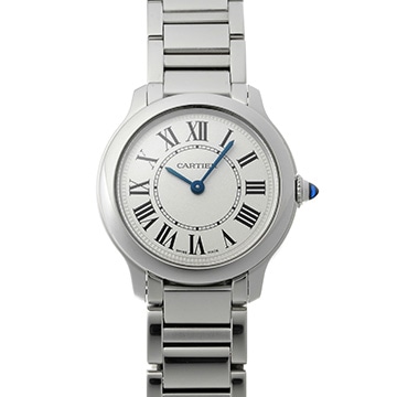 カルティエ ロンド マスト ドゥ カルティエ WSRN0033 シルバー レディース 時計 【中古】【wristwatch】