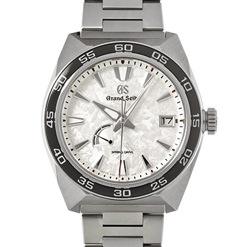 グランドセイコー スポーツコレクション スプリングドライブ SBGA481 シャイニーホワイト メンズ 時計 【中古】【wristwatch】