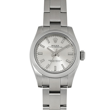 ロレックス オイスターパーペチュアル 176200 シルバー レディース 時計 【中古】【wristwatch】