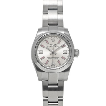 ロレックス オイスターパーペチュアル 176200 シルバー レディース 時計 【中古】【wristwatch】