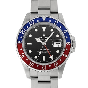 ロレックス GMTマスター 16700 ブラック メンズ 時計 【中古】【wristwatch】