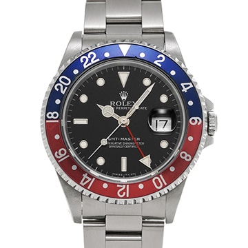 ロレックス GMTマスター 16700 ブラック メンズ 時計 【中古】【wristwatch】