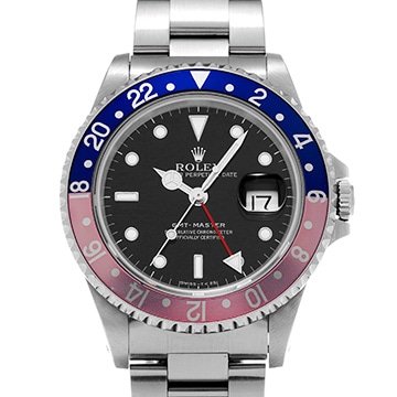 ロレックス GMTマスター 16700 ブラック メンズ 時計 【中古】【wristwatch】