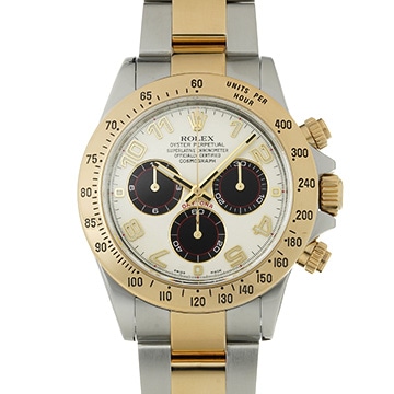 ロレックス コスモグラフ デイトナ 116523 アイボリー/ブラック メンズ 時計 【中古】【wristwatch】