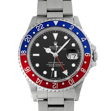 ロレックス GMTマスター 16700 ブラック メンズ 時計 【中古】【wristwatch】