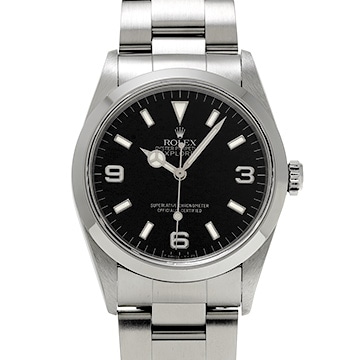 ロレックス エクスプローラー 14270 ブラック メンズ 時計 【中古】【wristwatch】