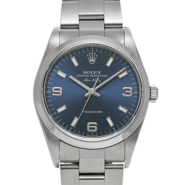ロレックス エアキング 14000 ブルー メンズ 時計 【中古】【wristwatch】