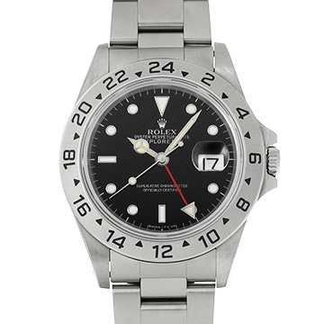 ロレックス エクスプローラーII 16570 ブラック メンズ 時計 【中古】【wristwatch】