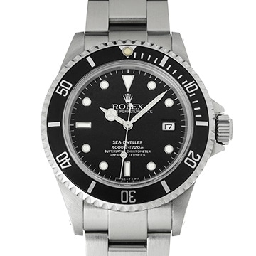 ロレックス シードゥエラー 16600 ブラック メンズ 時計 【中古】【wristwatch】