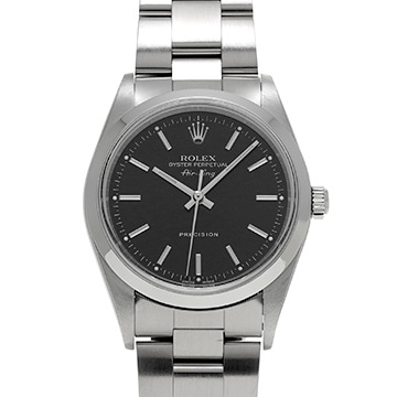 ロレックス エアキング 14000 ブラック ユニセックス 時計 【中古】【wristwatch】