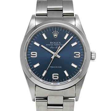 ロレックス エアキング 14000 ブルー メンズ 時計 【中古】【wristwatch】